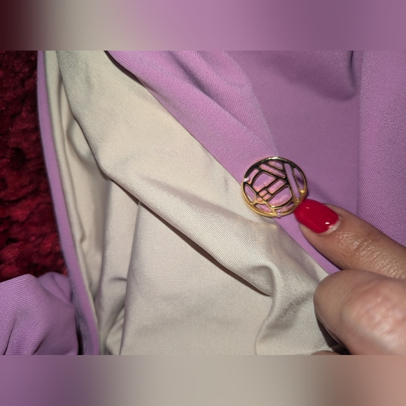 S-1. BAHIA MARIA MIA MINI DRESS IN ORCHID PURPLE - Picture 7 of 11